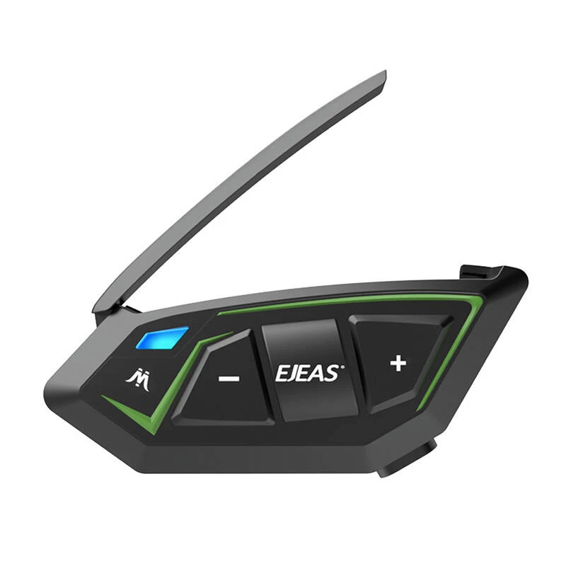 EJEAS MS8-SE Bluetooth motociklu intercoms - 8 braucējiem, 1,5 km diapazons, IP65, 20h sarunu laiks