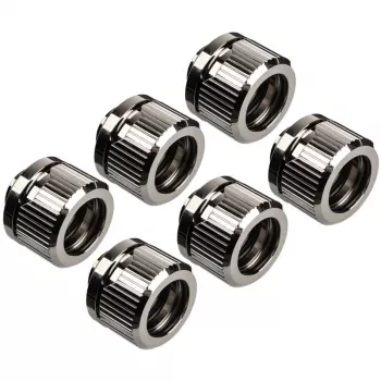 EK Water Blocks EK-Quantum Torque HDC 14 - 6 komplekts, Sudrabs