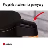 ELDOM C550 bezvadu tējkanna ar temperatūras regulēšanu, 1,7 L, 2200 W, nerūsējošais tērauds, 5 ieprogrammēti režīmi, siltuma uzturēšana, LED displejs, melna