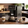 ELDOM ECA10 automātiskā spiediena kafijas mašīna, 7 programmas, 19 bāri, 1450 W, 1,8 L ūdens tvertne, no pupiņām līdz kafijai, LCD, melna