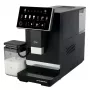 ELDOM ECA10 automātiskā spiediena kafijas mašīna, 7 programmas, 19 bāri, 1450 W, 1,8 L ūdens tvertne, no pupiņām līdz kafijai, LCD, melna