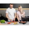 Eldom GK110 Contact Grill 2000 W Melns/Sudraba