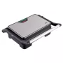 Eldom GK110 Contact Grill 2000 W Melns/Sudraba