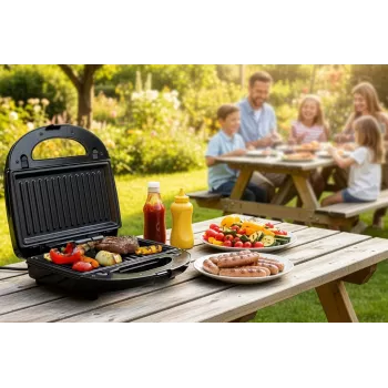 ELDOM ST250 MULTIX 5 in 1 Multifunkcionālā sviestmaižu gatavotāja 850W