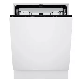 Electrolux E72LA200S iebūvējama pilnībā integrējama trauku mazgājamā mašīna, 60 cm, 14 vietu komplekti, AirDry, invertora motors, 8 programmas, energoefektivitātes klase C, 42 dB