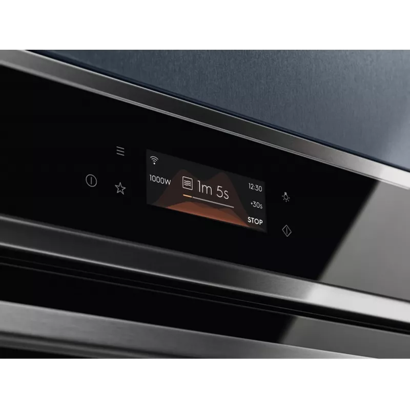 Electrolux EOC8P39WX Iebūvējamā viena cepeškrāsns ar pirolītisko pašattīrīšanos, 71L, A+ enerģija, nerūsējošais tērauds