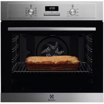 Electrolux EOF3H50X Iebūvējamā elektriskā viena cepeškrāsns, 71L, Nerūsējošais tērauds