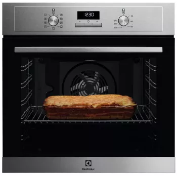 Electrolux EOF3H70X Iebūvējamā elektriskā viena cepeškrāsns, 72L, A+ enerģija, nerūsējošais tērauds