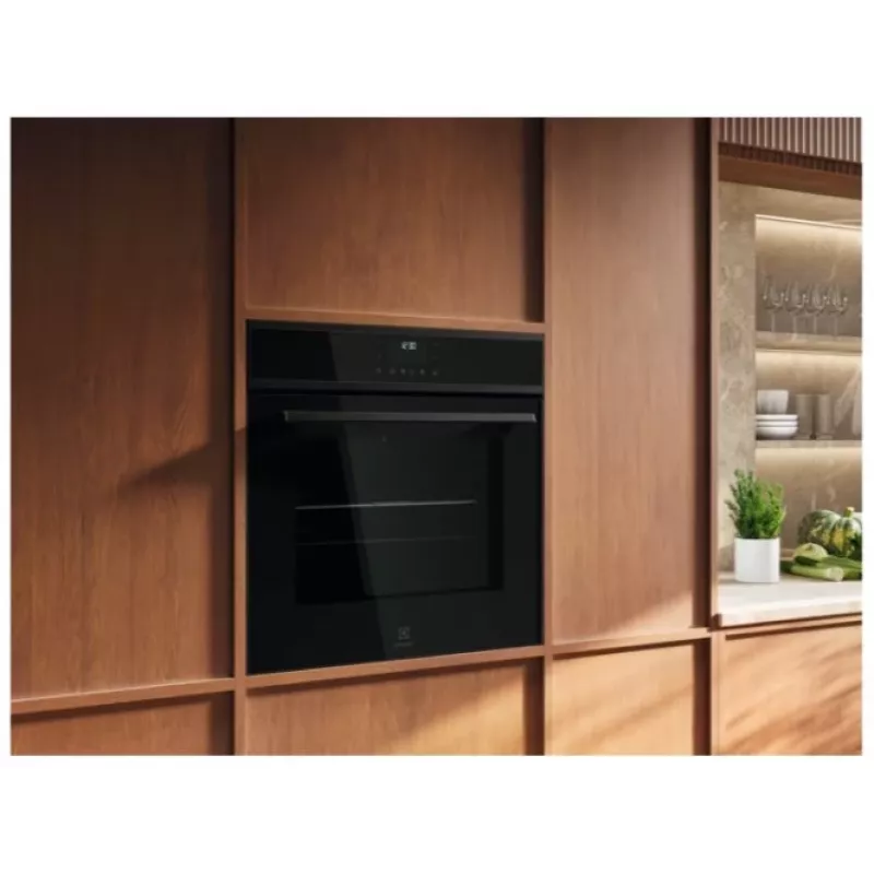 Electrolux EOF7P86H3 Iebūvējamā elektriskā cepeškrāsns 71L pirolītiskā pašattīrīšanās A+ enerģijas klase ar SenseCook un SteamBake