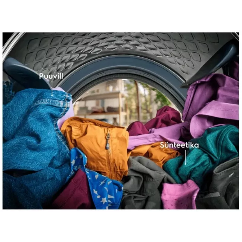Electrolux EW6D98BEE Brīvi stāvoša veļas mazgājamā mašīna ar žāvētāju, 8 kg mazgāšana / 5 kg žāvēšana, 1600 apgr./min, balta