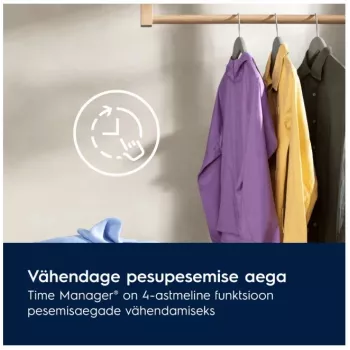 Electrolux EW6F8492E 9kg 1400rpm veļas mašīna ar priekšējo ielādi (invertora motors, energoklase A, balta)