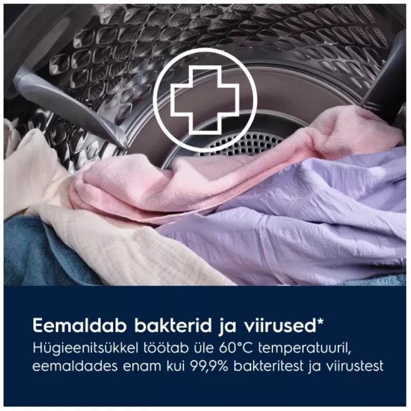 Electrolux EW7D495UDE siltumsūkņa žāvētājs, 9 kg, A++