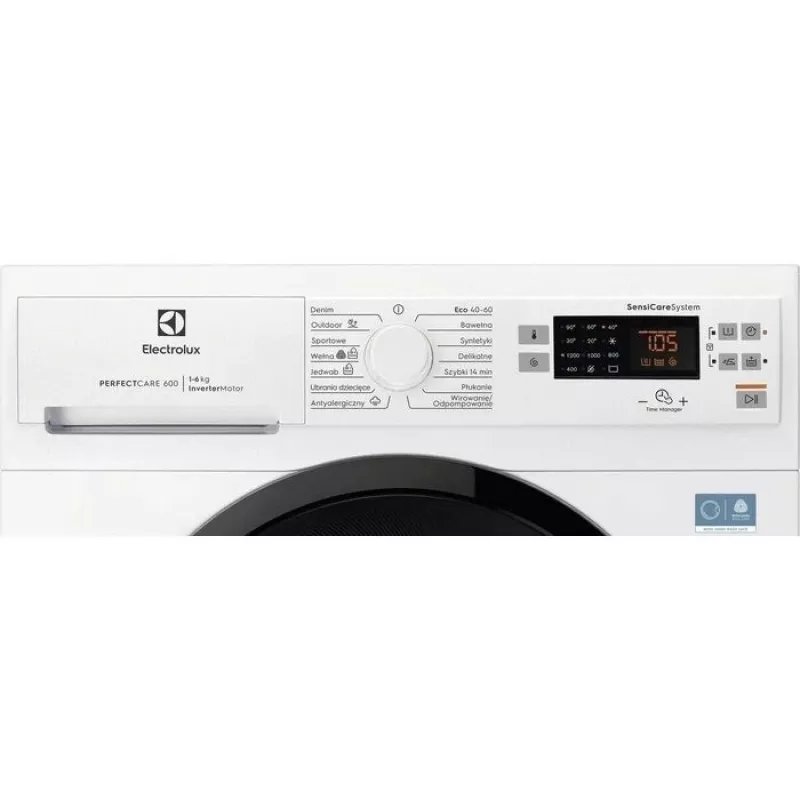 Electrolux EWS6526BP 6 kg 1200 apgr./min brīvi stāvoša priekšējās ielādes veļas mašīna - balta
