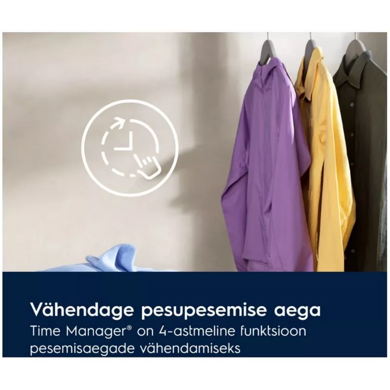 Electrolux PerfectCare 700 EW7F3492FQE 9kg 1400 apgr./min priekšējās ielādes veļas mašīna - balta