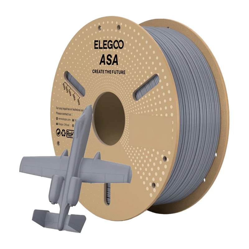 ELEGOO ASA Filaments (Pelēks)
