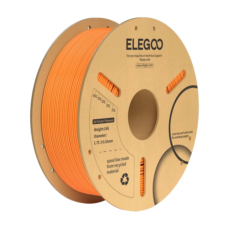 ELEGOO PLA+ Filaments (Oranžs)