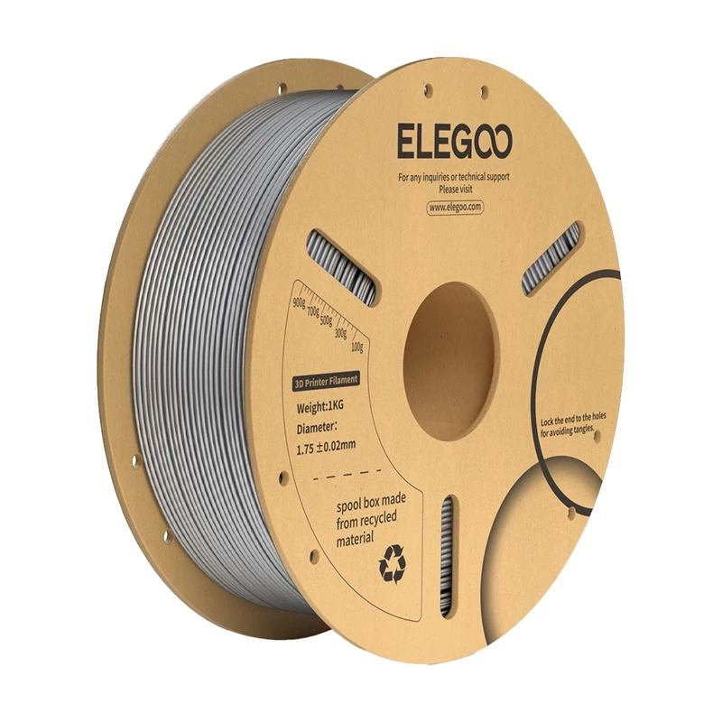 ELEGOO PLA+ Filaments (Star Gray)