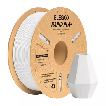 ELEGOO Rapid PLA+ Filaments (Balts) 1,75 mm 1 kg