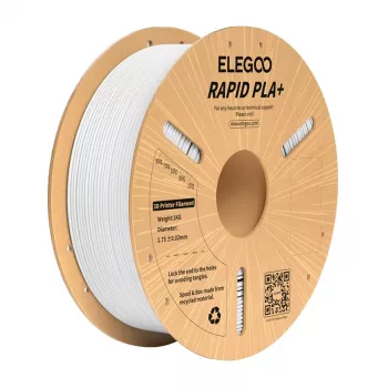 ELEGOO Rapid PLA+ Filaments (Balts) 1,75 mm 1 kg