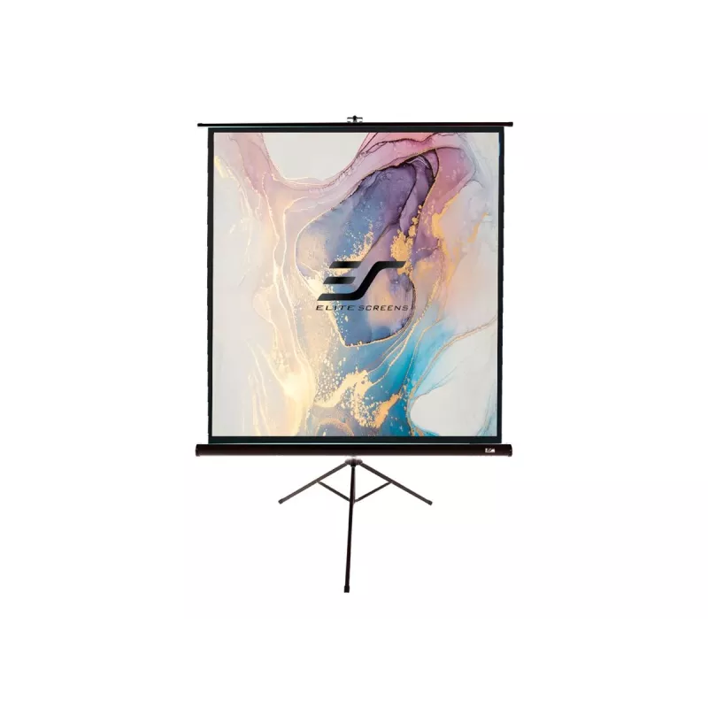 Elite Screens Tripod Series T120UWV1 120 collu 4:3 pārnēsājams projekcijas ekrāns melns