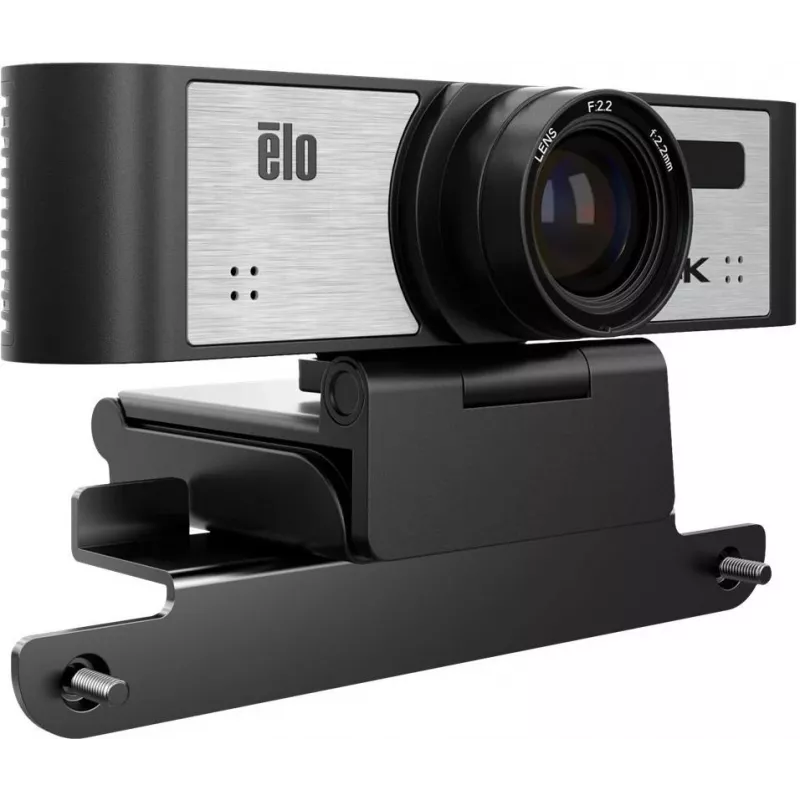 Elo 4K konferences kameras komplekts ar USB-C, tālvadības pulti, 1,8 m kabeli, saderīgs ar Elo 03-sērijas skārienekrāniem (E988153)