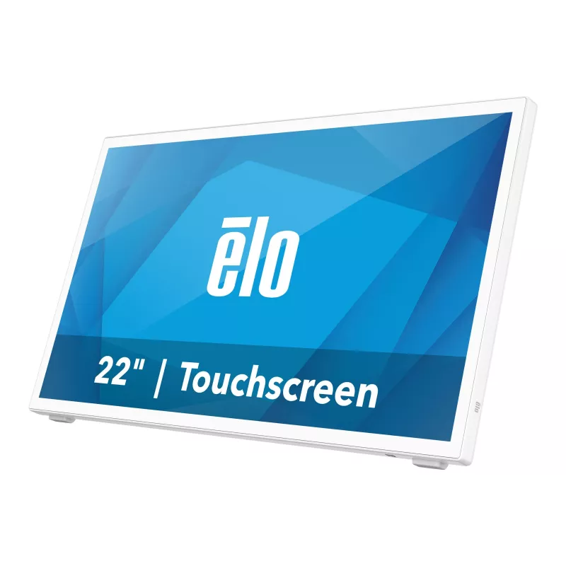 Elo Touch Solutions Elo 2270L 21.5 collu Full HD LCD skārienmonitors, PCAP, 10 punktu, HDMI/DisplayPort/VGA, balts