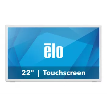 Elo Touch Solutions Elo 2270L 21.5 collu Full HD LCD skārienmonitors, PCAP, 10 punktu, HDMI/DisplayPort/VGA, balts