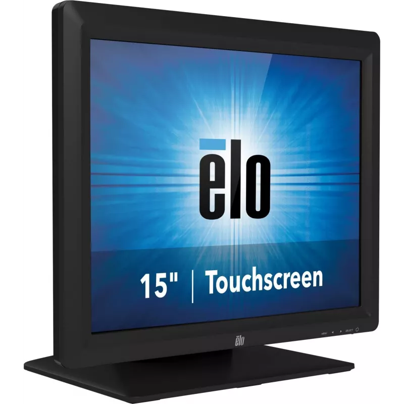 ELOTOUCH ET1517L 15 collu skārienjutīgs monitors, XGA 1024x768, AccuTouch rezistīvs, VGA, DVI-D, USB, pelēks