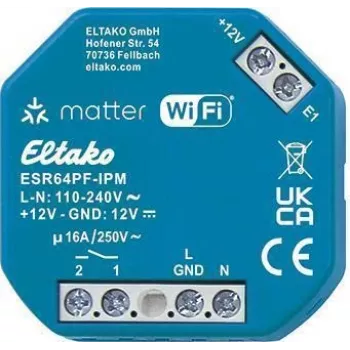 Eltako impulsa relejs Matter over Wi-Fi ESR64PF-IPM (30064021)