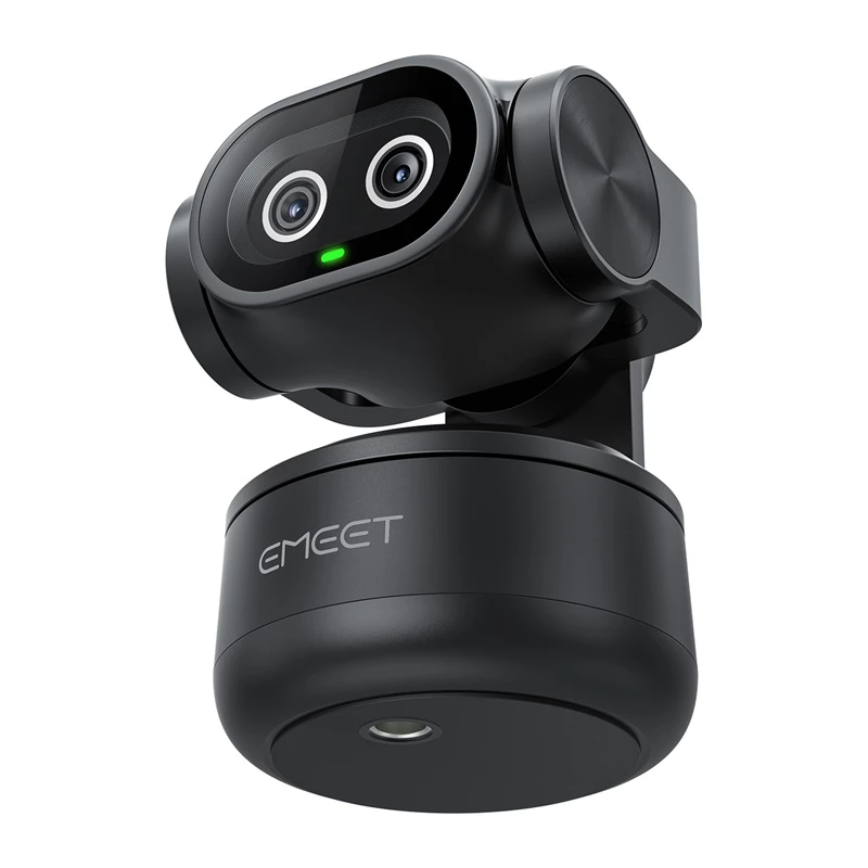EMEET Pixy tīmekļa kamera E3138 - Full HD 1080p 60fps, autofokuss, AI trokšņu slāpēšana, melna