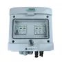 EMITER DCAC Hermetic IP65 PV Kombinētā kārba ar Noark Type 2 SPD, 1 String, 1 MPPT, 16A 1-Fāze
