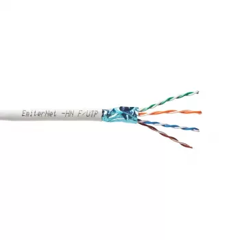 EMITER Emitter Net FTP (F/UTP) Cat.5e 350MHz kabelis, 4x2x24 AWG vads, PVC
