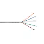 EMITER Emitter Net UTP (U/UTP) Cat.6 kabelis 450MHz, vads, standarta, PVC, pelēks