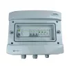 EMITER Slēgiekārta Piestiprināta Maiņstrāvas Hermētiska IP65 EMITTER ar Pārsprieguma Aizsargu Maiņstrāvas Noark Tips 1+2, 50A 3-Fāžu, RCD Tips A 63A/300mA