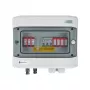 EMITER Switchgear Attached DCAC Hermetic IP65 EMITTER ar Dehn 1000V Type 2 DC pārsprieguma aizsardzību, 1 x PV virkne, 1 x MPPT // og. AC Dehn Type 2, 25A 3-fāžu