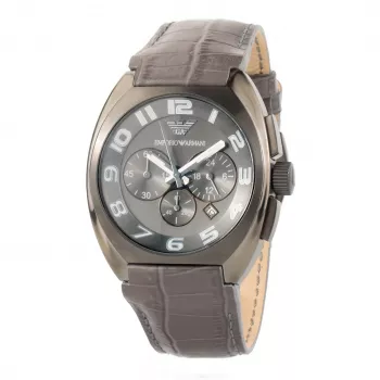 Emporio Armani AR5847 Vīriešu hronogrāfa pulkstenis 45mm Nerūsējošais tērauds Roze zelta tonis