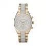 Emporio Armani AR5944 Sieviešu rozā zelta toņa nerūsējošā tērauda hronogrāfa pulkstenis 38mm