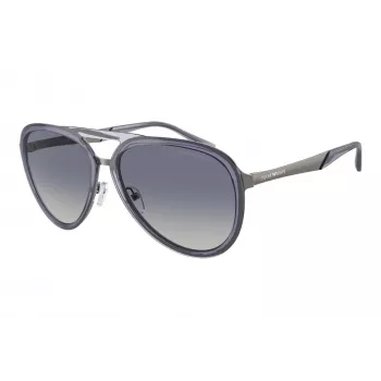 EMPORIO ARMANI EA2145-33584L Vīriešu polarizētas saulesbrilles - Matēti melna
