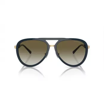 EMPORIO ARMANI EA2145-33598E Vīriešu kvadrātveida saulesbrilles Matēti melna tumši pelēka 59mm