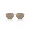 EMPORIO ARMANI EA2147-30025A Saulesbrilles Matēti Melnas Pelēkas Taisnstūra Vīriešiem
