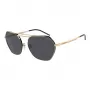 EMPORIO ARMANI EA2148-301387 Vīriešu saulesbrilles, Matēts melns rāmis, Tumši pelēkas lēcas, 56mm