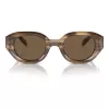 EMPORIO ARMANI EA4230U614973 Taisnstūra saulesbrilles Matēti melna Tumši pelēka 48mm