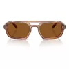EMPORIO ARMANI EA4240U620373 Vīriešu saulesbrilles - Matēts melns rāmis, tumši pelēkas lēcas, 53mm