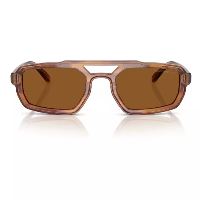 EMPORIO ARMANI EA4240U620373 Vīriešu saulesbrilles - Matēts melns rāmis, tumši pelēkas lēcas, 53mm
