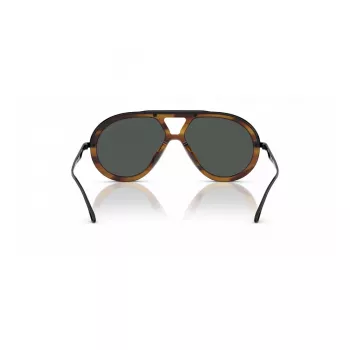 EMPORIO ARMANI EA4242U 621287 Vīriešu saulesbrilles Matēti melna pelēka 56mm