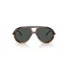 EMPORIO ARMANI EA4242U 621287 Vīriešu saulesbrilles Matēti melna pelēka 56mm