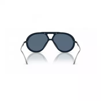 EMPORIO ARMANI EA4242U621380 Vīriešu saulesbrilles - Matēts melns rāmis, Pelēkas gradienta lēcas, 56mm
