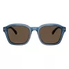 EMPORIO ARMANI EA4245U624787 Vīriešu saulesbrilles Matēti melna Tumši pelēka 54mm