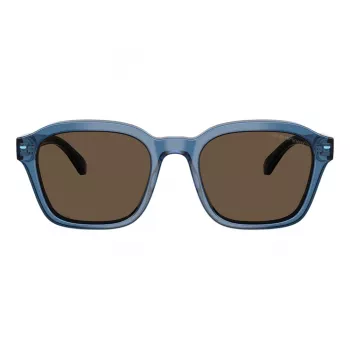 EMPORIO ARMANI EA4245U624787 Vīriešu saulesbrilles Matēti melna Tumši pelēka 54mm