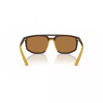 EMPORIO ARMANI EA4248U62586H Vīriešu saulesbrilles Matēti melna pelēka spoguļa sudraba 58mm